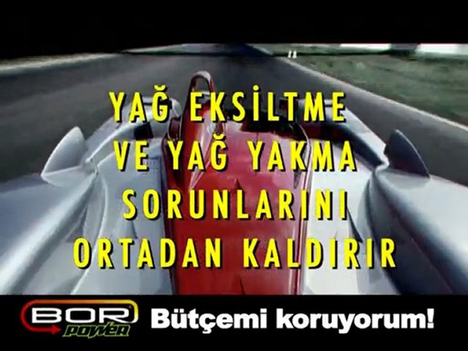 Bor Power:Yakıt Tasarrufu,Performas Artışı,Yağ Ömründe Artış,Motor ve Şanzuman Seslerinde Azalma,Motor Gücünde Artış,Rektefiye Ömründe Artış,Yağ Eksiltme Sorunlarını Ortadan Kaldırır,Hararerte Son Verir!