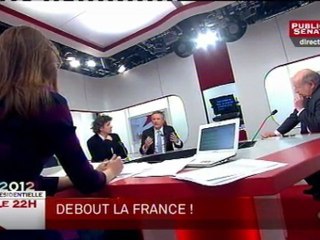 LE 22H,Invité : Nicolas Dupont Aignan