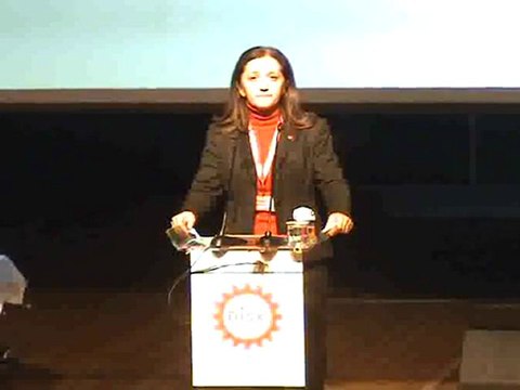 DİSK 14. Genel Kurul'unda Dev Sağlık-İş Genel Başkanı Arzu Çerkezoğlu'nun konuşması-2