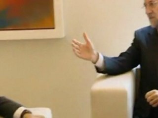 Mariano Rajoy se reúne con el presidente de la Xunta de Galicia