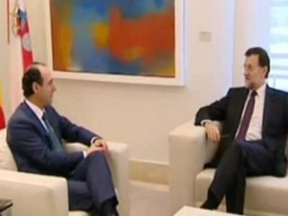 Mariano Rajoy se reúne con el presidente de Cantabria