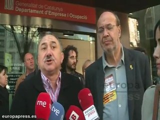 Скачать видео: UGT Y CC.OO registran la convocatoria de huelga