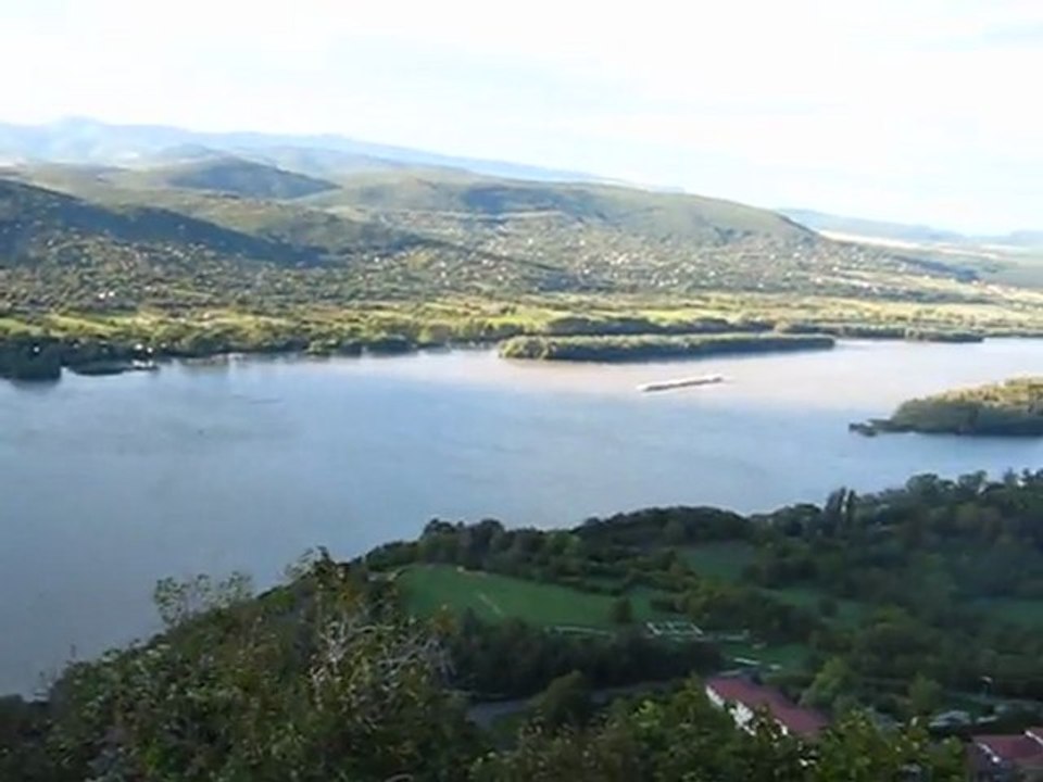 Le coude du Danube (vu depuis le château de Visegrád Hongrie)