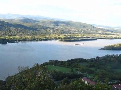 Le coude du Danube (vu depuis le château de Visegrád Hongrie)