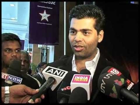 Karan Johar & Sonam Kapoor At 'FICCI Frames 2012' Day 1