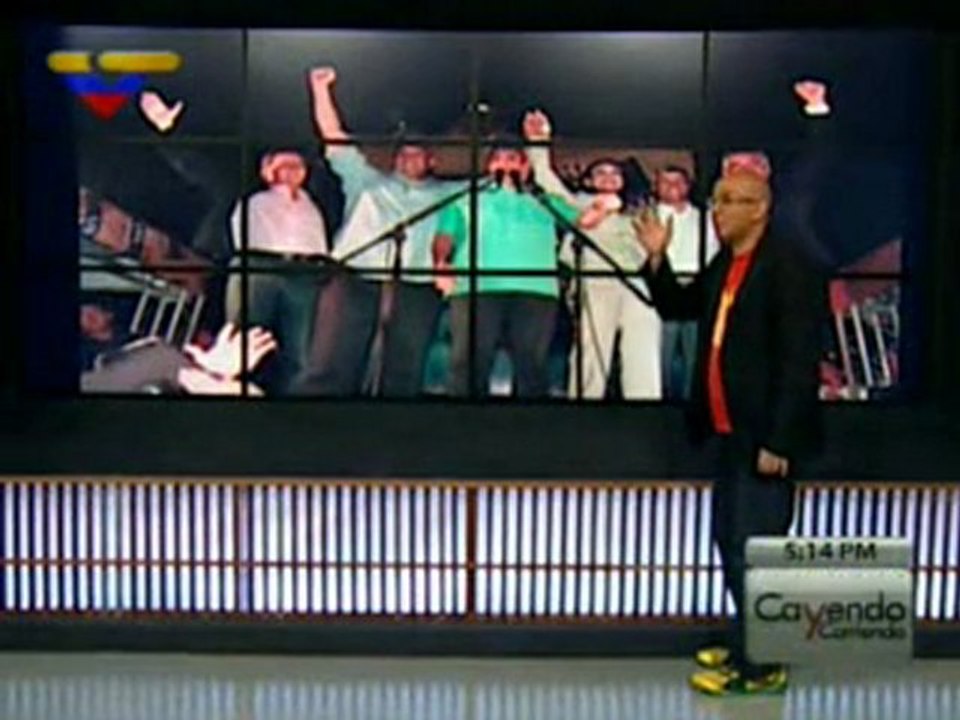 (VIDEO) Cayendo y Corriendo del  jueves 15.03.2012  1/2