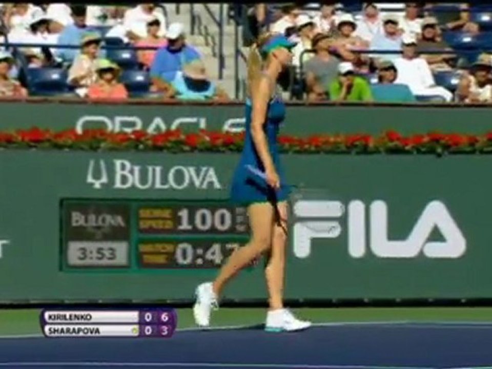 Sharapova supera Kirilenko - Indian Wells, quarti