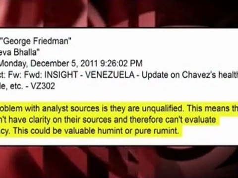 El País y otros medios manipulan cables de Wikileaks sobre salud de Chávez