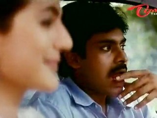 Pawan Kalyan Comedy Scene With Amisha At Temple