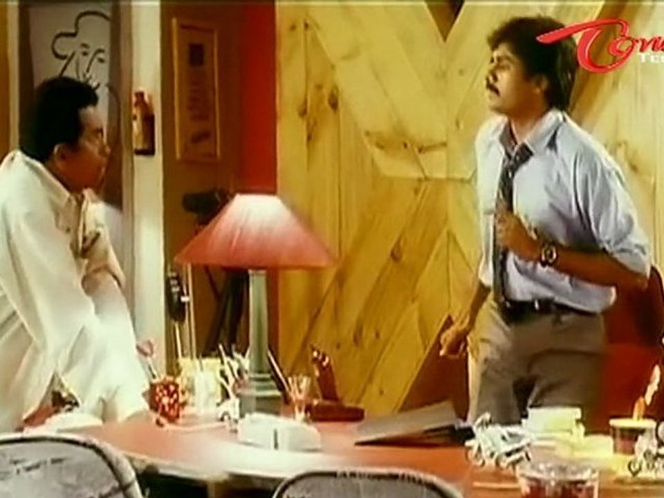 Pawan Kalyan Counter To Brahmi - Telugu Comedy...