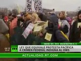 (VIDEO) Los EE. UU. del mañana: ¿un país con todos sus manifestantes encarcelados?