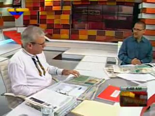 (VIDEO) Toda Venezuela 15.03.2012 Alejandro Hitcher ministro del Ambiente  1/2