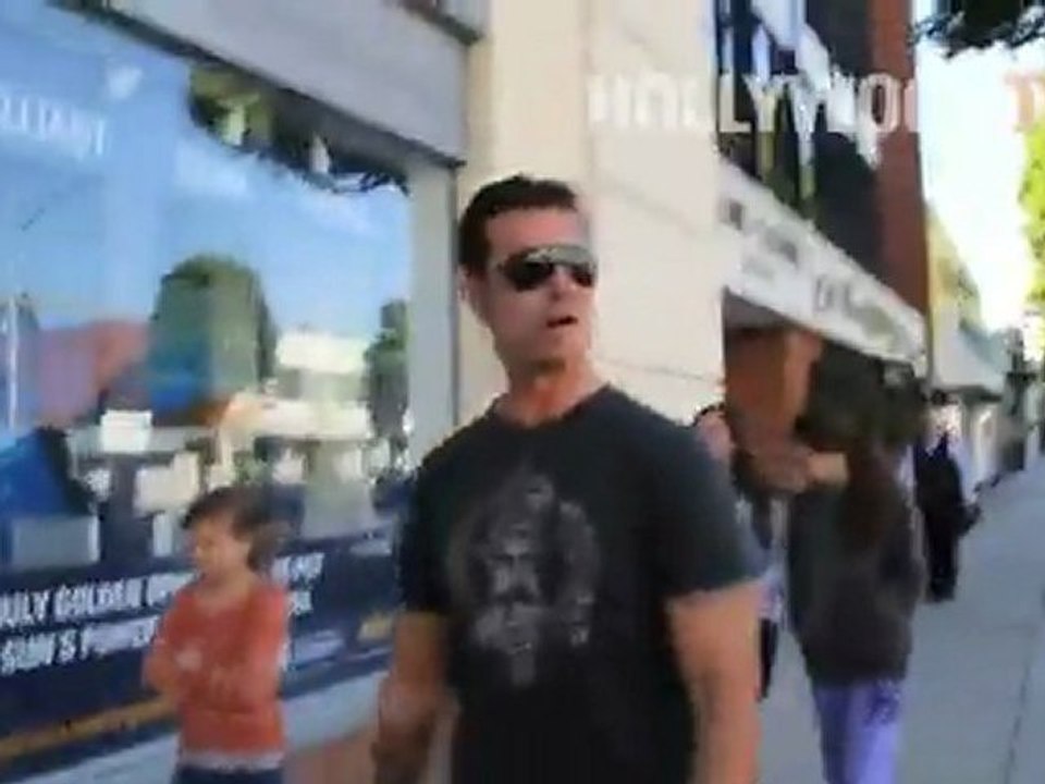 Lorenzo Lamas es un orgulloso padre y su abuelo.