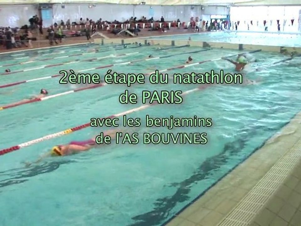 AS BOUVINES - 2ème natathlon de Paris