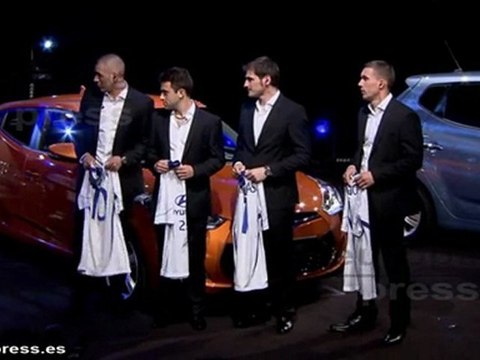 Iker Casillas en la presentación del Equipo Hyundai en Frank