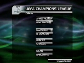 Sorteggi - Per il Milan ancora il Barça