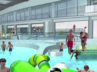La visite virtuelle du centre aquatique