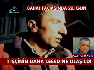 KOZAN TV_BARAJ FACİASINDA 22. GÜN_VELİ DAMAKSIZ'IN CEsEDİNE ULAŞILDI
