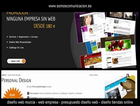 web empresa - diseño tiendas online - diseño web murcia