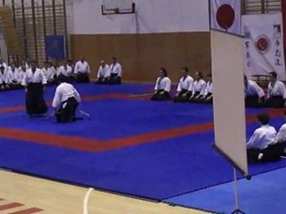 Aikido gösterisi, Nebi Vural sensei.