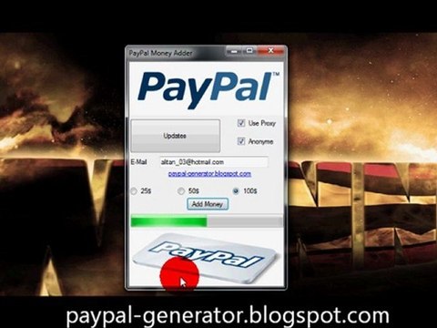 Paypal Money Adder 2012 Updated & Working