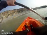 Kayak à Mers les Bains (80) avec un Phoque !!!