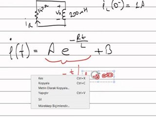 ac devre analizi RL-2 devreleri