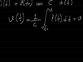 dc devre analizi kapasitörler