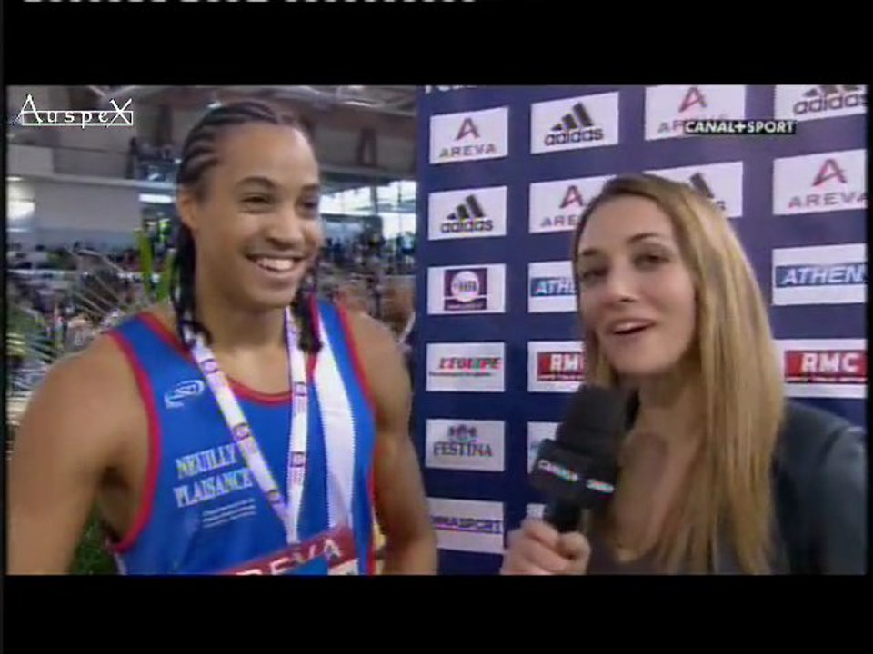 60m haies hommes finale, championnats de france indoor 2012