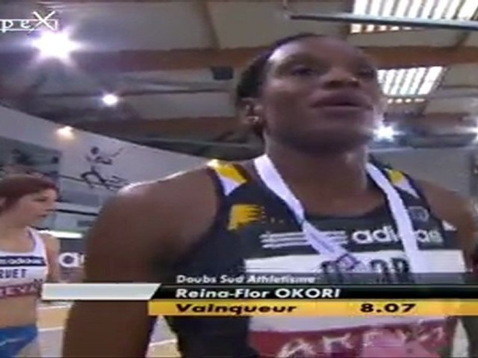 60m haies femmes finale, championnats de france indoor 2012