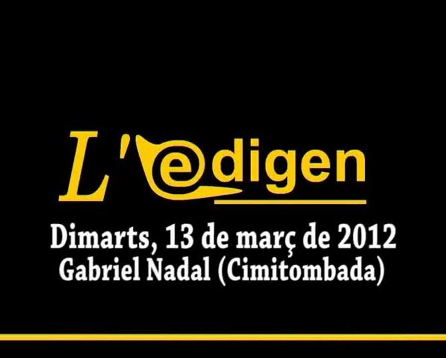 Edige. Programa 13/03/2012. (3)