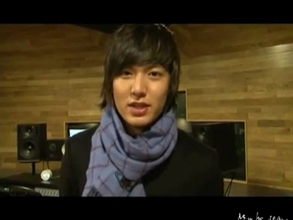 Lee Min Ho Message on BOF OST released in Japan 2010.03.06