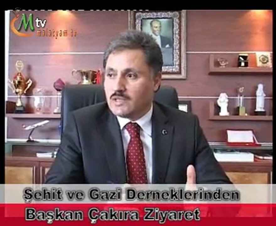 Şehit ve Gazi Derneklerinden Başkan Çakıra Ziyaret
