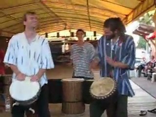 percu avc antouka fete de Miradou