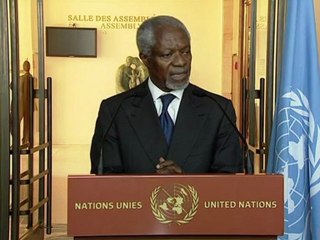 Annan "decepcionado hasta ahora" con Damasco