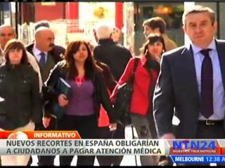 Nuevo debate social en España por recortes que obligarían a pagar sobrecostos en salud