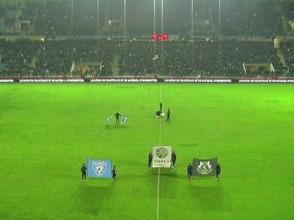 L2 / 2011-12 - Bastia 2-1 Amiens : Le résumé