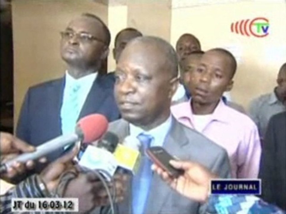 Constat sur les dégâts subis par l’ONEMO lors du sinistre du 4 mars dernier