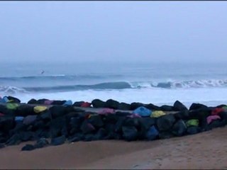 Samedi 17 mars  surf report vidéo de 07h00