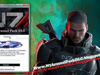 Unlock Mass Effect 3 N7 Arsenal Pack DLC Free on Xbox 360 And PS3
