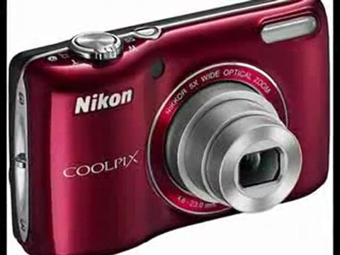 Nikon COOLPIX L26 16.1 MP Digital Camera with 5x Zoom NIKKOR Glass Lens and 3-inch LCD (Red) Best Price