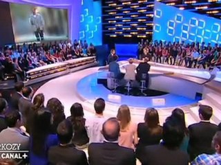 Grand moment de solitude pour Nicolas Sarkozy au "Grand Journal" de Canal +