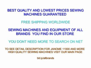 Janome 11000