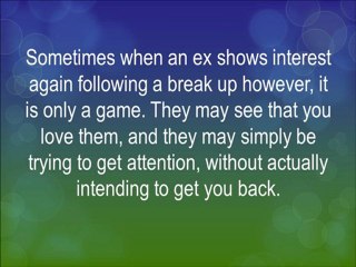 ★BEST Advice - How To Tell If My Ex Want To Get Back ...