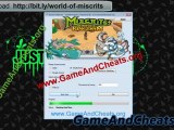 Updated March 2012 World of Miscrits Sunfall Kingdom Platinum and Gold Hack