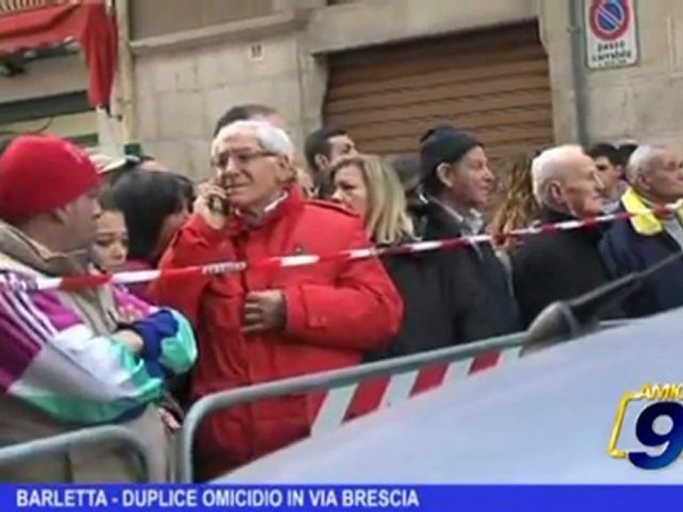 Barletta | Duplice omicidio in via Brescia