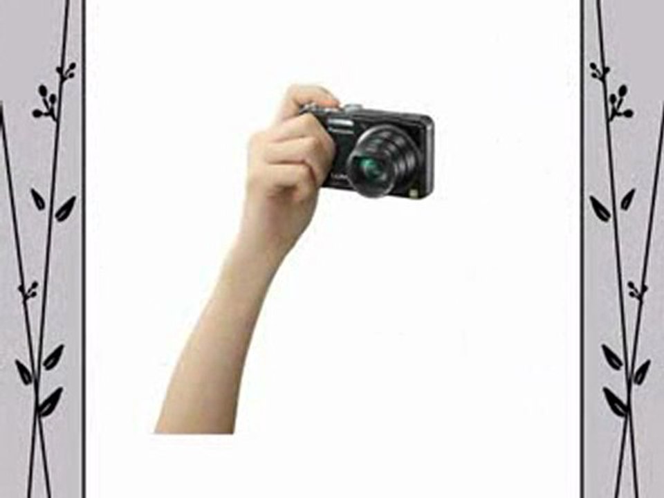 Panasonic Lumix ZS20 14.1 MP High Sensitivity MOS Digital Camera with 20x Optical Zoom (Black) For Sale