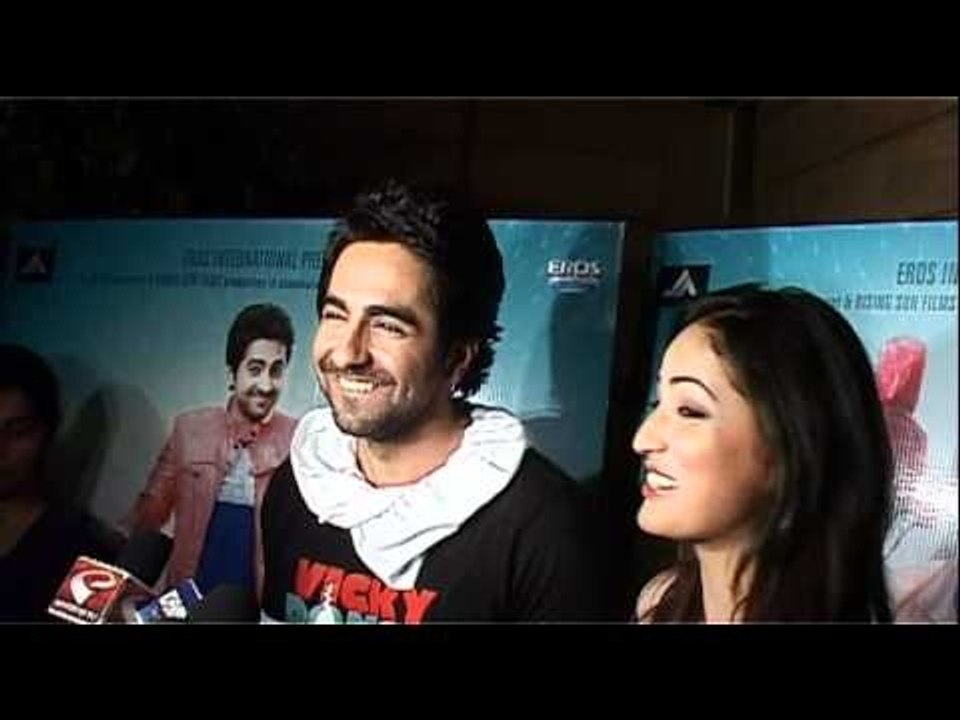 Ayushman Yami Promote Vicky Donor