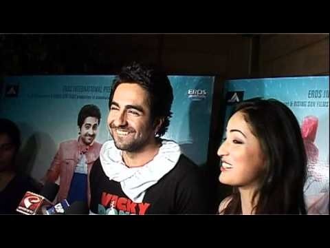 Ayushman & Yami Promote 'Vicky Donor'