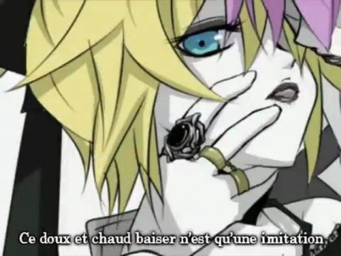 Kaito, Kagamine Len & Kamui Gakupo - IMITATION BLACK 【French Sub】